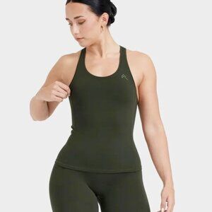NWT Oner Active Timeless Vest Tank in Khaki - Size S